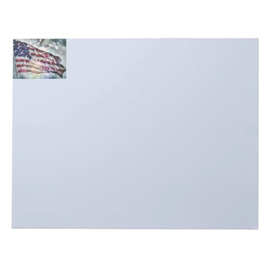 Fireworks-achtergrond Notitieblok (Voorkant)