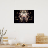 Fireworks Art: "Griffin" Originele digitale kunst Poster (Keuken)