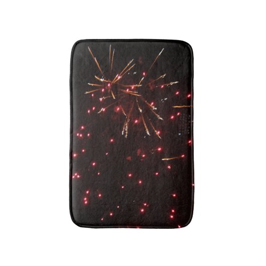 Fireworks Bath Mat (Voorkant Verticaal)