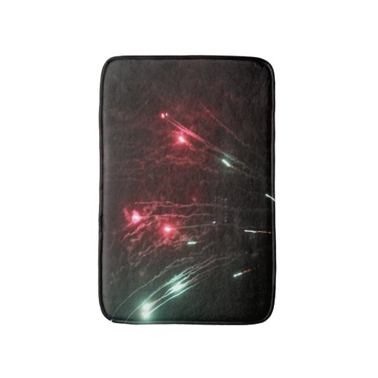 Fireworks Bath Mat (Voorkant Verticaal)