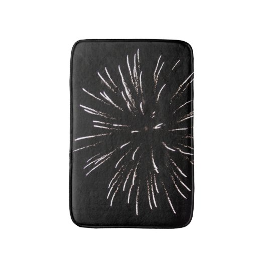 Fireworks Bath Mat (Voorkant Verticaal)