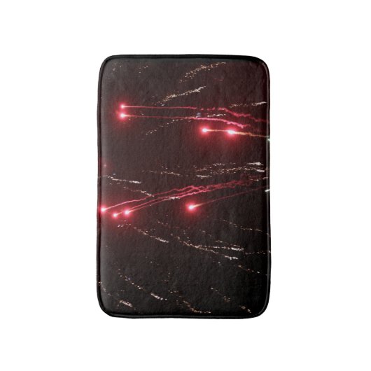Fireworks Bath Mat (Voorkant Verticaal)