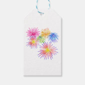 Fireworks Big Party Celebration Firecrackers Cadeaulabel (Voorkant)