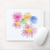 Fireworks Big Party Celebration Firecrackers Muismat (Met muis)