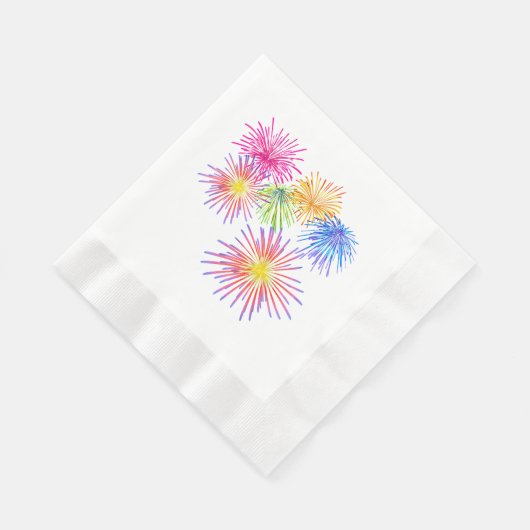 Fireworks Big Party Celebration Firecrackers Servet (Hoek)