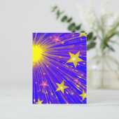 Fireworks briefkaart portret (Staand voorkant)