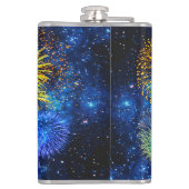 Fireworks Bursts Heupfles (Achterkant)