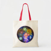 Fireworks Bursts Tote Bag (Voorkant)