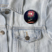 Fireworks-Button Ronde Button 5,7 Cm (In situ)