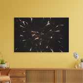 Fireworks Canvas afdrukken (Insitu (Woonkamer))