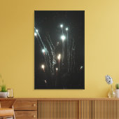 Fireworks Canvas afdrukken (Insitu (Woonkamer))