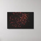 Fireworks Canvas afdrukken (Voorkant)