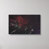 Fireworks Canvas afdrukken (Voorkant)
