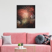 Fireworks Canvas Print 20 (Insitu (Woonkamer))