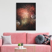 Fireworks Canvas Print 20 (Insitu (Woonkamer))