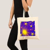 Fireworks-canvas tas (Voorkant (product))