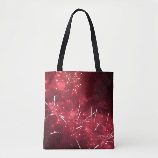 Fireworks-Canvas tas (Voorkant)