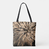 Fireworks-Canvas tas (Achterkant)