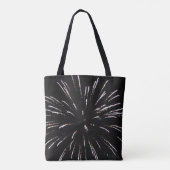 Fireworks-Canvas tas (Achterkant)
