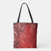 Fireworks-Canvas tas (Achterkant)