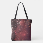 Fireworks-Canvas tas (Achterkant)