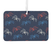 Fireworks Car Air Freshener (Navy Blue & Red) Luchtverfrisser (Achterkant)