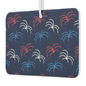 Fireworks Car Air Freshener (Navy Blue & Red) Luchtverfrisser (Links)