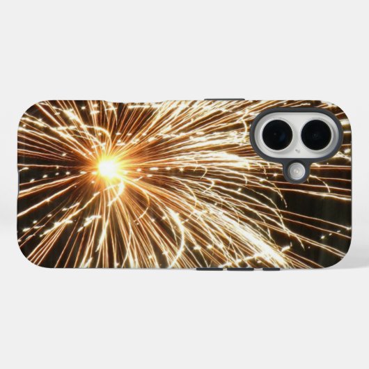 Fireworks Case-Mate iPhone Case (Achterkant (horizontaal))
