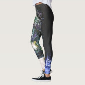 Fireworks Celebrate Boat Waterverf Ocean Leggings (Links)
