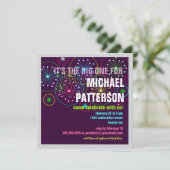 Fireworks Celebration for a BIG Birthday Kaart (Staand voorkant)