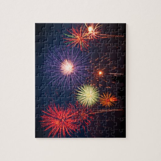 Fireworks Celebration Legpuzzel (Verticaal)