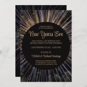 Fireworks Celebration New Years Uitnodiging (Voorkant / Achterkant)