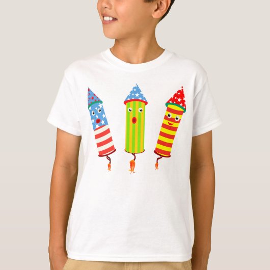 Fireworks Celebration T-shirt (Voorkant)