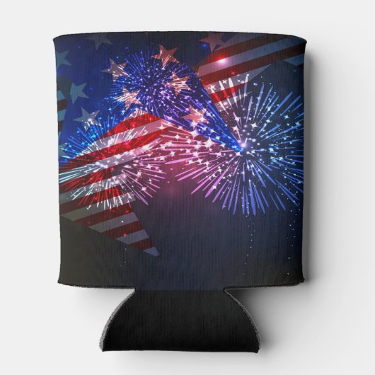 Fireworks Celebration (v1) Blikjeskoeler (Achterkant)