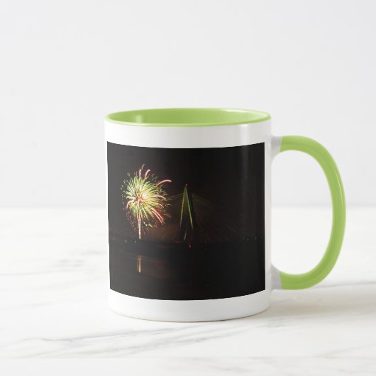 Fireworks Christopher S. Bond Bridge Kansas City 4 Mok (Rechts)