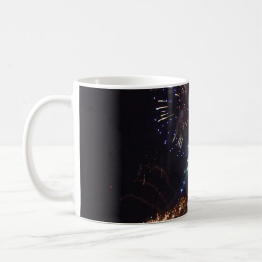 Fireworks Classic Coffee Mug Koffiemok (Links)