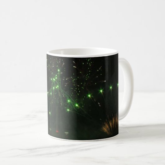 Fireworks Classic Coffee Mug Koffiemok (Voorkant rechts)