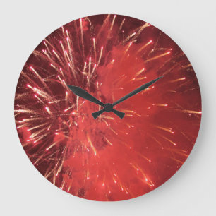Fireworks Clock Grote Klok