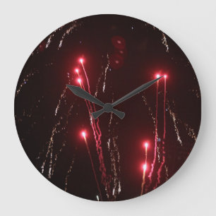 Fireworks Clock Grote Klok