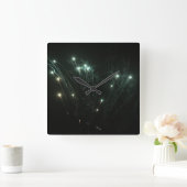 Fireworks Clock Vierkante Klok (Huis)