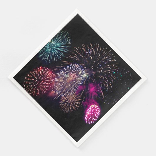 Fireworks Custom Paper Napkins Servet (Hoek)