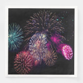 Fireworks Custom Paper Napkins Servet (Voorkant)