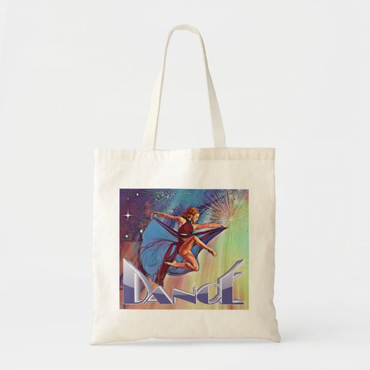 Fireworks Dancer Tote Bag (Voorkant)