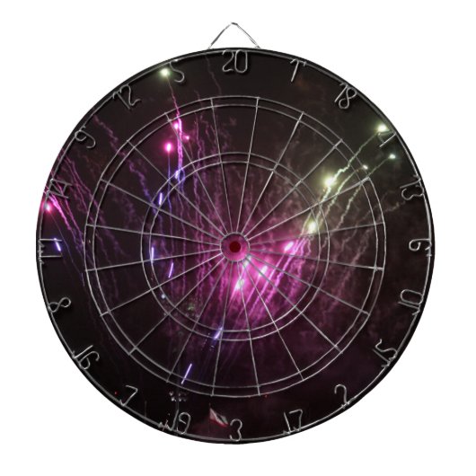Fireworks Dartboard Dartbord (Voorkant)