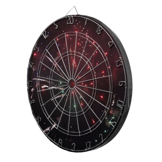 Fireworks Dartboard Dartbord (Voorkant Rechts)