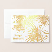 Fireworks Design Verjaardag Kaart (Voorkant met envelop)