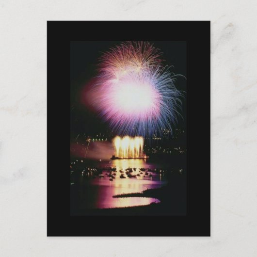 Fireworks Designer-Briefkaarten Briefkaart (Voorkant)