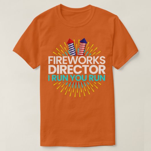 Fireworks Director1 T-shirt (Design voorkant)