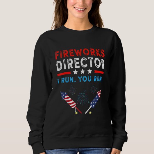 Fireworks Director, 4 juli, ik voer je uit Trui (Voorkant)