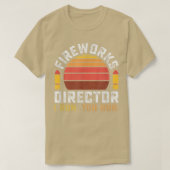 Fireworks Director 4th of July T-shirt (Design voorkant)